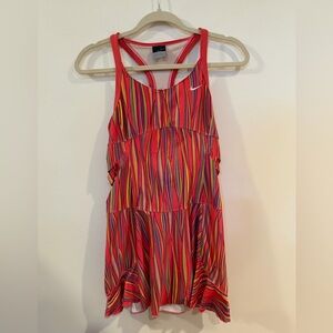 Nike Pink, Purple & Yellow Women's Tennis Dress 🎾 Size Small - RARE